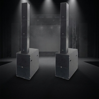 Sistem Suara LV502 Kelas Atas untuk Restoran Set Audio Panggung Line Array 5-Inci Profesional Audio Video Lighting untuk