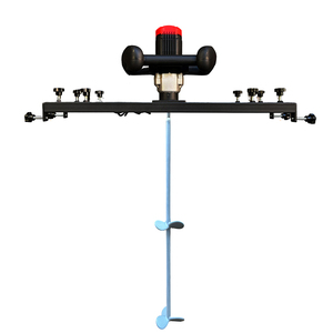 Agitador Vertical de Carbón de 1000L con Paleta Plegable de Plástico Revestida de Acero Inoxidable 304, 110V/220V, 30 Minutos de Funcionamiento - Product Image 3