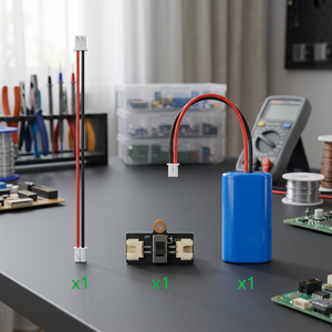 ZL003 Upgrade Kit with Extra 800mAh 7.4V Li-ion 14500 <b>Rechargeable</b> <b>Battery</b> Accessory - Product Image 3