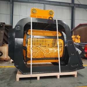OEM <b>Excavator</b> <b>Screening</b> <b>Bucket</b> <b>Rotary</b> Sieve <b>Bucket</b> for Topsoil Sand Gravel and Rock <b>Screening</b> - Product Image 1
