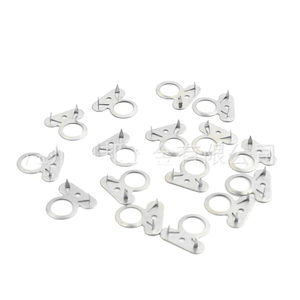 ステンレス亜鉛メッキ銅メッキネイルレスフォトフレームバックボード丸絵フック - Product Image 2