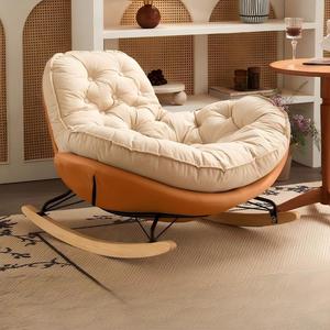 Fauteuil à bascule Penguin avec multiples boutons, siège nid d'abeille, canapé paresseux, chaise de sieste pour appartements locatifs, salon, balcon - Product Image 1