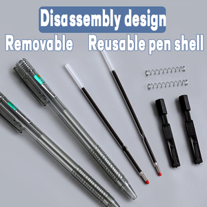 Penna <span class=keywords><strong>a</strong></span> Sfera Retrattile all'Ingrosso 0.7mm, Scrittura Fluida, Fusto in Plastica Resistente, Stampa Logo Personalizzata, Regali Promozionali Aziendali - Product Image 4