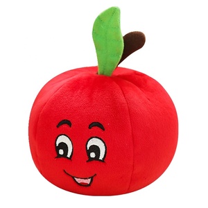 Mascotas Produits pour animaux de compagnie Chien Chat Jouets à mâcher Fruits Et Légumes Pet Squeak Peluche Jouet - Product Image 3