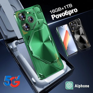Pova <span class=keywords><strong>6</strong></span> Pro 5g 7.3インチ5Gスマートフォン16GB + 1テラバイト8000 MAh Povo Android 14.0携帯電話 - Product Image 6