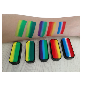 <span class=keywords><strong>Peinture</strong></span> pour le visage longue durée 10g, palette de 10 couleurs vibrantes à base d'eau pour le corps, idéale pour les fêtes, le cosplay et l'art facial pour enfants - Product Image 1