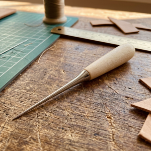 AA0181 Tailor awl | Handmade <b>Leather</b> Awl <b>Tool</b> With Wooden Handle For Stitching And Repairing <b>Craft</b> - Product Image 2