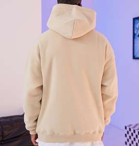 Personnalisé 400 420 450 460 480 500 550 600 700 800 <span class=keywords><strong>900</strong></span> 1000 1800 Gsm Sweat à capuche vierge surdimensionné en éponge française pour hommes - Product Image 3