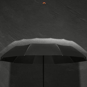 Parapluie automatique anti-vent pliable en 3 sections CJX685, personnalisable avec logo, pour créateur de mode, protection solaire et pluie, portable - Product Image 5
