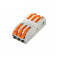 Connecteur LED de haute qualité, 3 broches vers 3 broches, borne de connexion, haute dureté, petite taille