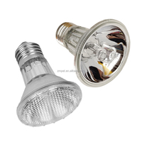 Lámpara de Calor Halógena Par20 para Reptiles, UVA UVB3.0, Espectro Completo, Bombilla Solar de 25W 50W 75W, Foco Calefactor para Lagartos y Tortugas