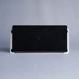 Module de <span class=keywords><strong>prise</strong></span> de bureau escamotable en alliage d'aluminium avec <span class=keywords><strong>double</strong></span> <span class=keywords><strong>prise</strong></span> Schuko allemande et <span class=keywords><strong>double</strong></span> ports réseau <span class=keywords><strong>RJ45</strong></span> pour table de bureau - Product Image 6