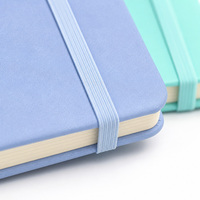 Carnet à couverture rigide en cuir, reliure cousue, bande élastique, carnet à couverture rigide, logo personnalisé, fournisseur en gros