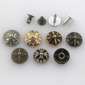 Rivets décoratifs noirs en métal pour vêtements, jeans, sacs, articles en cuir – Fixation OEM personnalisable en usine - Product Image 6