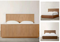 Ensemble de meubles de chambre à coucher lit plateforme à panneaux ensembles de meubles d'intérieur canapé de salon design