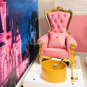 <span class=keywords><strong>Salon</strong></span> ve güzellik Spa kullanımı için çocuklar için pembe pedikür masajı taht sandalye - Product Image 3