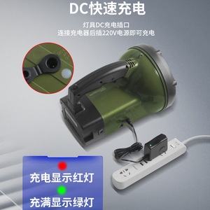 ไฟฉาย LED แบบชาร์จไฟได้ Newjia กำลังสูง สำหรับตั้งแคมป์กลางแจ้ง - Product Image 2