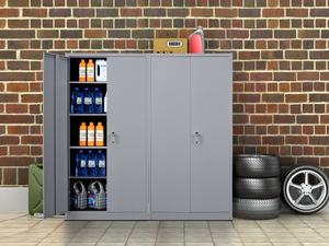 Hot bán 2-cửa văn phòng hiện đại kim loại lưu trữ tập tin Tủ 4-kệ Tủ hồ sơ nhà kho hội thảo thép bền - Product Image 4