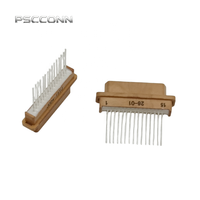 Connecteur D-Sub de qualité industrielle PSCCONN JCDW-37, connecteur électrique micro-rectangulaire à 7, 15, 21, 37 broches pour l'automatisation industrielle