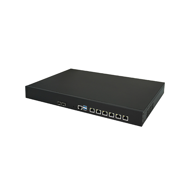 Intel N150 1U Rack Computer PC OPNsense PfSense OpenWRT MikroTik 6 LAN I226V 2.5G Firewall Hardware Stock DDR4 4GB/8GB/16GB