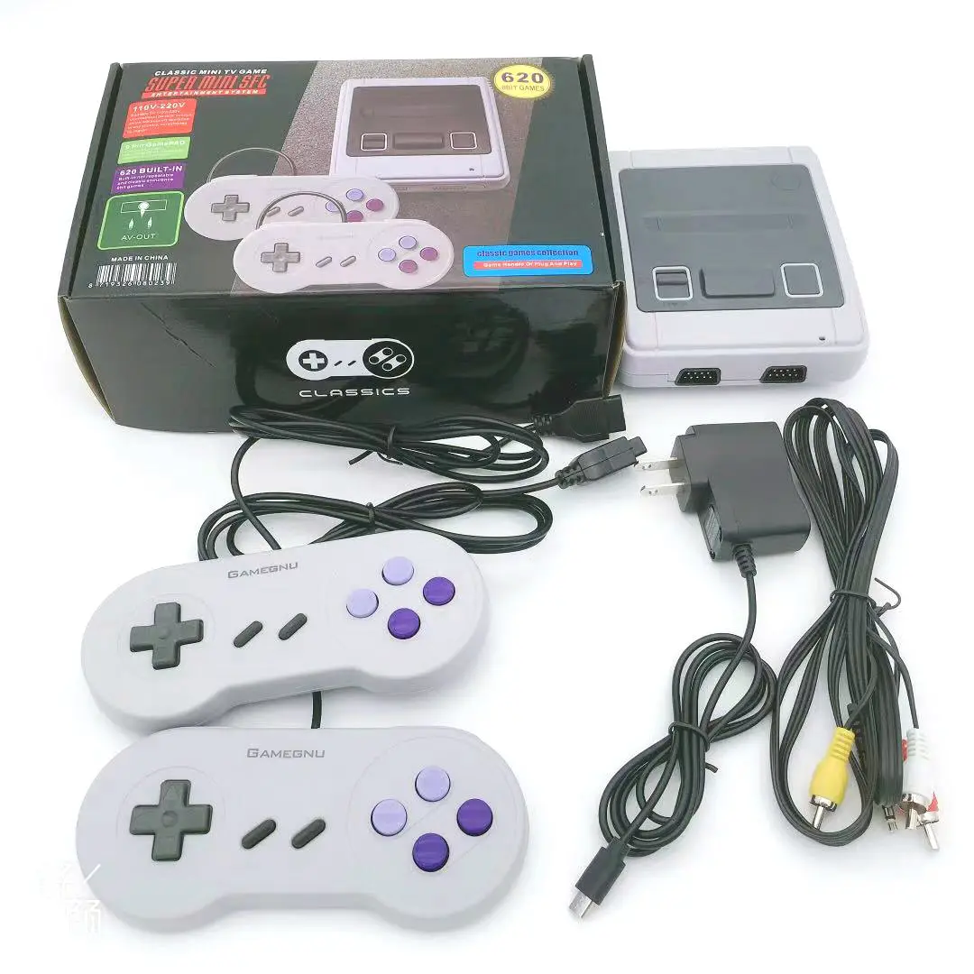 Console de vídeo game ipega retrô, acessível, melhor venda, super mario racing consol, eletrônico, snes, mini console de jogos, branco usado