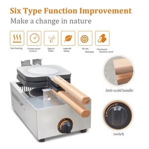 Snack Máy giòn que Waffle <span class=keywords><strong>Hot</strong></span> <span class=keywords><strong>Dog</strong></span> Máy gas cầm tay <span class=keywords><strong>Hot</strong></span> <span class=keywords><strong>Dog</strong></span> Waffle maker máy - Product Image 5