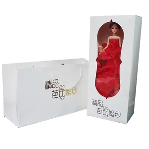 2023 New 48cm Spot Wedding Doll Set Packaging Box Extra Large Doll Gift Paper Box Wholesale