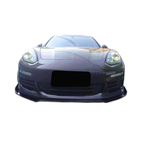 Lèvre de pare-chocs avant en Fiber de carbone garantie YL Trade pour Porsche Panamera 970.2 2014-2016 Kit de carrosserie à lèvre avant
