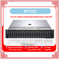 Serveur AMD EPYC R7525 pour la virtualisation, avec processeur 7542 7702, emballage CDN, double GPU