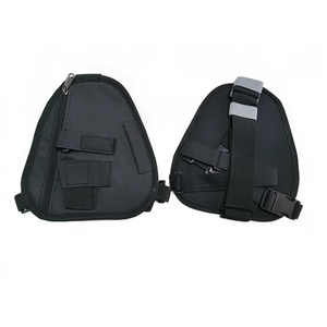 Pochette de radio bidirectionnelle <span class=keywords><strong>talkie</strong></span>-<span class=keywords><strong>walkie</strong></span> gilet poitrine sac pochette sangle réglable étui de transport porte-accessoire pour <span class=keywords><strong>motorola</strong></span> baofeng - Product Image 2