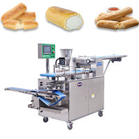 Nouvelle machine à pain multifonction automatique en acier inoxydable 304 de grande capacité pour boulangerie, idéale pour les bâtonnets de pain fourrés