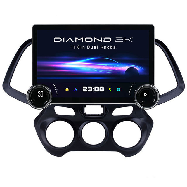 Wholesale Carplay Autoradio Android13 BT Car Radio Stereo GPS Wifi FM RDS Split Screen Auto Video Electronics for Hyundai Santro