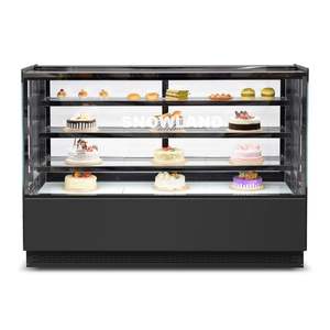 Nouveau comptoir d'affichage réfrigérateur vitrine réfrigérée présentoir alimentaire réfrigérateur utilisé présentoir à gâteaux - Product Image 2