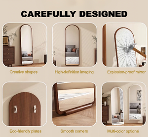 <span class=keywords><strong>Miroir</strong></span> mural <span class=keywords><strong>grand</strong></span> format de luxe avec cadre en bois, achat en gros <span class=keywords><strong>pas</strong></span> <span class=keywords><strong>cher</strong></span> en provenance de Chine - Product Image 3