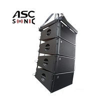 LA-310P Enceinte PA active auto-alimentée à double haut-parleur de 10 pouces 3 voies