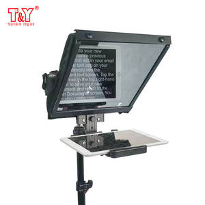 Téléprompteur de diffusion en direct Webcam grand Angle à télécommande portable pour équipement de radiodiffusion et de télévision - Product Image 1