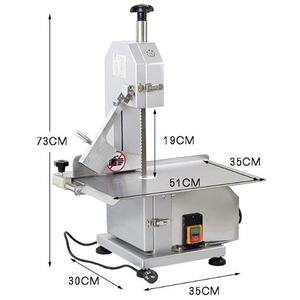 Sierra Eléctrica Comercial de Acero Inoxidable <span class=keywords><strong>para</strong></span> <span class=keywords><strong>Cortar</strong></span> <span class=keywords><strong>Carne</strong></span> Congelada, Procesamiento de Alimentos, Uso Doméstico, Pequeña, Rápida, <span class=keywords><strong>para</strong></span> <span class=keywords><strong>Cortar</strong></span> Huesos <span class=keywords><strong>y</strong></span> <span class=keywords><strong>Carne</strong></span> - Product Image 4