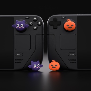 PlayVital Custom Halloween Silicone Cover Joystick Analog Stick Thumbstick Cover Cases <b>Grips</b> Caps for Steam Deck - Product Image 5