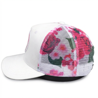 Gorra Trucker de Malla de 5 Paneles con Diseño de Bordado 3D para Deportes, Ciclismo, Viajes al Aire Libre, Pesca, para Hombres y Mujeres