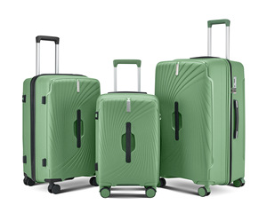 Ensemble <span class=keywords><strong>de</strong></span> bagages à ouverture frontale avec logo OEM, serrure TSA, valise à roulettes 20/24/28 pouces, ABS PC, pour voyage, ensemble <span class=keywords><strong>de</strong></span> <span class=keywords><strong>valises</strong></span> d'affaires, bagages à main - Product Image 4