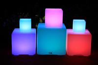 Batteria ricaricabile esterna LED cubo splendente per eventi di festa spettacolo