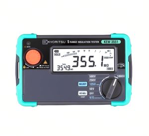 เครื่องทดสอบฉนวนไฟฟ้าดิจิตอล KYORITSU รุ่นประสิทธิภาพสูง KEW 3551 3552 - Product Image 1
