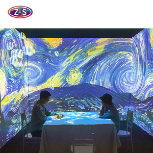 Tùy chỉnh tương tác 3D Hologram tường chiếu quảng cáo thiết bị cho tiệc cưới hội trường - Product Image 3