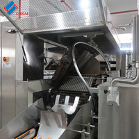 Nouvelle ligne de production automatique de gaufrettes, four à gaz de marque CORAL, grande capacité 2,0-2,2 tonnes