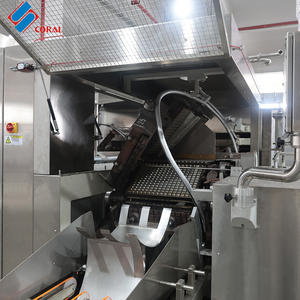 Placa de línea de producción de galletas de oblea automática <span class=keywords><strong>Horno</strong></span> de horneado de gas de electricidad eléctrica - Product Image 2