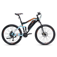 Vélo de montagne électrique TXED, léger et durable, en alliage, avec moteur central sans balais, batterie au lithium 36V, taille de roue 27,5