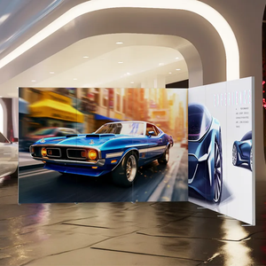 10s montaje sin herramientas Feria Comercial stand telón de fondo plegable Modular exposición stand pantalla portátil Flextile Display - Product Image 2