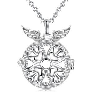 Cnyisunni — pendentif pour collier, pendentif avec carillon de grossesse, boule d'ange, carillon de musique, pendentif - Product Image 1