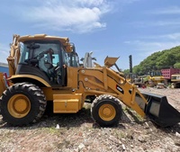 Backhoe Loader CAT 420F 4x4 Baru Berkualitas Tinggi dan Hemat Biaya, Alat Berat Penggali Tanah untuk Dijual Murah
