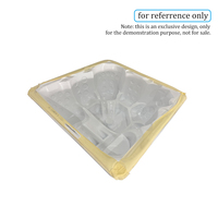 Coque semi-finie en acrylique pour spa extérieur, insert de bain à remous chauffé au bois avec renfort en FRP, coque de jacuzzi extérieur